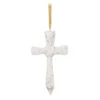 Hallmark Never Failing Love Porcelain Ornament -Hallmark White Porcelain Cross Keepsake Ornament 1799QHX3047 01