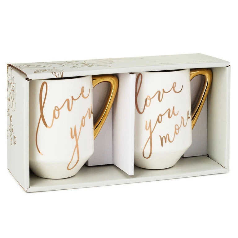 Hallmark Love You And Love You More Mugs, Set Of 2 5 Hallmark Love You And Love You More Mugs, Set Of 2 - Image 3