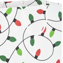 Hallmark Merry Mix 8-Pack Christmas Gift Bags, Assorted Sizes And Designs 12 Hallmark Merry Mix 8-Pack Christmas Gift Bags, Assorted Sizes And Designs -Hallmark White and Kraft Paper Assortment Christmas Gift Bags 5XGB1410 05