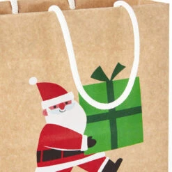 Hallmark Merry Mix 8-Pack Christmas Gift Bags, Assorted Sizes And Designs 13 Hallmark Merry Mix 8-Pack Christmas Gift Bags, Assorted Sizes And Designs -Hallmark White and Kraft Paper Assortment Christmas Gift Bags 5XGB1410 06