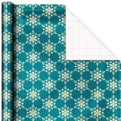 Hallmark Winter Glow 3-Pack Christmas Wrapping Paper Assortment, 80 Sq. Ft. 13 Hallmark Winter Glow 3-Pack Christmas Wrapping Paper Assortment, 80 Sq. Ft. -Hallmark Winter Glow Christmas Wrapping Paper Assortment 5JXW1060 04
