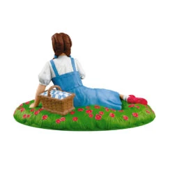 Hallmark The Wizard Of Oz™ Under The Poppies' Spell Ornament -Hallmark Wizard of Oz Dorothy in Poppies Keepsake Ornament 2199QXI6107 06