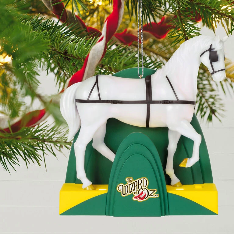 Hallmark The Wizard Of Oz™ Horse Of A Different Color Ornament With Light 4 Hallmark The Wizard Of Oz™ Horse Of A Different Color Ornament With Light - Image 2