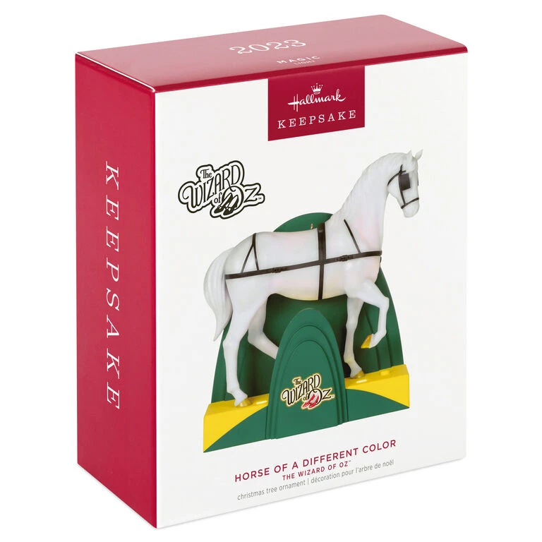 Hallmark The Wizard Of Oz™ Horse Of A Different Color Ornament With Light 6 Hallmark The Wizard Of Oz™ Horse Of A Different Color Ornament With Light - Image 4
