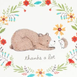 Hallmark Woodland Animals Assorted Blank Thank-You Notes, Box Of 48 -Hallmark Woodland Animals Blank ThankYou Notes Assortment Pack 5STZ1026 03